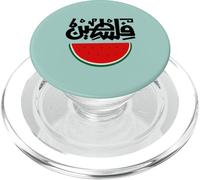 Palestina Anguria Calligrafia Solidarietà palestinese PopSockets PopGrip per MagSafe