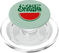 Palestina Anguria Calligrafia Solidarietà palestinese PopSockets PopGrip per MagSafe
