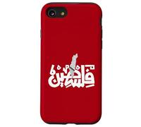 Palestina Arabic Calligraphy Keffiyeh Mappa di Gaza Palestinese Custodia per iPhone SE (2020) / 7/8