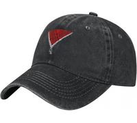 Palestina Il Triangolo Rosso Lavato Berretto da Baseball Camionista Palestinese Cappello papà Femmina Maschio All'aperto Protezione Solare Cappellini da Baseball Fresco
