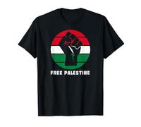 Palestina Palestinese Pugno di Giustizia e Libertà Maglietta