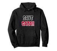 Palestina Salva Gaza Solidarietà Palestinese Pace Giustizia Felpa con Cappuccio