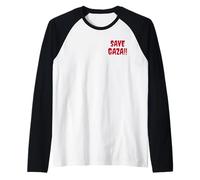 Palestina Salva Gaza Solidarietà Palestinese Pace Giustizia Maglia con Maniche Raglan