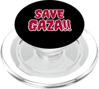 Palestina Salva Gaza Solidarietà Palestinese Pace Giustizia PopSockets PopGrip per MagSafe