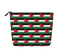 Palestine Flag1 - Trousse impermeabile in canapa finta, organizer da viaggio con cerniera