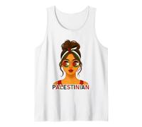 Palestinian Girl Palestine Flag Palestinian Girlfriend Wife Canotta