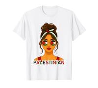 Palestinian Girl Palestine Flag Palestinian Girlfriend Wife Maglietta