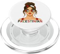 Palestinian Girl Palestine Flag Palestinian Girlfriend Wife PopSockets PopGrip per MagSafe