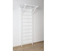 Palestra da ginnastica da arrampicata Sport 1-220 bianco, attrezzatura sportiva, parete da arrampicata, legno, parete da ginnastica, parete a pioli