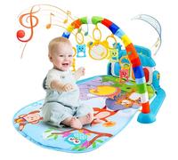 Palestra Di Attività Per Bambini | 5 Giocattoli Colorati In 1 E pllaymat Musicali | pllaymat Non Slip | Tummy Time Play Ed Early Sensory Exploration Per 3-6-12 Mesi Neonato Per Il Neonato