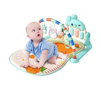 Palestra di attività per , ginnastica da gioco per bambino, MAT di palestra di attività per bambini, Giocattolo musicale educativo con tappeto strisciante sensoriale leggero per la spiaggia di viaggio