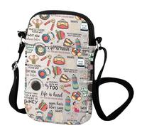 Palestra Fitness Vita Regalo Benessere Coach Muscolo Mamma Borsa a tracolla Muscolare Mamma Accessorio Fitness Forza, palestra, INCH