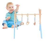 Palestra in legno WC in legno: telaio da gioco per bambini pieghevole per lo sviluppo di bambini piccoli | Giocattolo educativo per asilo , soggiorno, stanza dei e apprendimento l