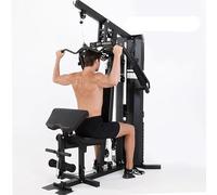 Palestra Multistazione HOME GYM gym ST 4600 con 105 kg pacco pesi e Larry Scott Tecnofit Enerfit Cod. UNIONST4600