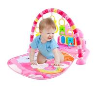 Palestra per bambini piccoli, palestre e tappetini da gioco per bambini piccoli, palestra extra large con giocattoli colorati, musica e luce, tappetino da gioco antiscivolo, esplorazione