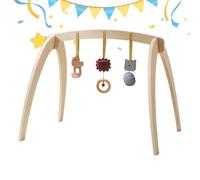 Palestra Per - Giocattoli Educativi In Legno Pieghevole | Stimolazione Naturale Palestra Per | Per, Bambini E Bambine, Per Compleanni, Per Casa E Esterno Per Uso Quotidiano