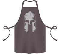 Palestra Spartan Casco Bodybuilding Fitness Cotone Grembiule 100% Biologico