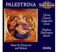 Palestrina / Stephen Darlington, Choir Christ Chur – Messa per la Pentecoste e Cinque mottetti – CD
