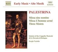 Palestrina Giovanni - Missa Sine Nomine, Missa L'Homme A