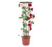 Palet di piante - Supporto floreale, supporto per piante in pentola | Ombrello -traliccio a forma di piante da interno da 72,8 pollici, giardino delle piante da arrampicata, supporto per fiori per pia