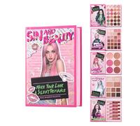 Paleta De Sombras De Ojos De Maquillaje - Paleta De Maquillajes, Sombra De Ojos Resaltador Rubor Cosméticos, Kit De Paletas De Maquillaje De Belleza | Para Mujeres, Niñas, Principiantes, Profesionale