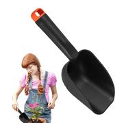 Paletta a mano per piantare, strumento da giardino compatto, pala in miniatura, testa a pala resistente alla ruggine con manico morbido, pratica attrezzatura da giardino all'aperto per scavare San