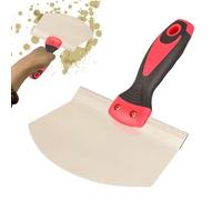 Paletta a secchio, raschietto curvo per stucco | Raschietto flessibile per stucco, strumento per la rimozione dello stucco a forma di | Strumento manuale portatile con manico per la rimozione di