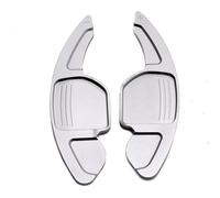 Paletta Cambio al Volante Compatibile Con A3 2014-2016 A4 B8 2013-2015 A5 S5 2012-2016 Accessorio Interno Estensione Volante Sportivo Auto Alluminio(Silver)