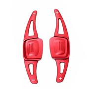 Paletta Cambio al Volante Estensione Cambio Volante Dell'auto Compatibile Con Per Tiguan Per MK2 Per Golf 7 8 Alltrack Per MK7 8 Leve Estensioni Delle Cambio(Red)