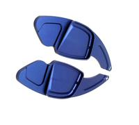 Paletta Cambio Auto Compatibile Con A8 Per S8 Per D5 2020-2021 Volante Per Auto Paddle Shifter Shift Paddle Extension Per Fit Set Di Accessori(Blue)