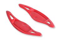 Paletta Cambio Auto Compatibile Con KIA Per CK Per K8 Per GT 2018-2023 Volante Per Auto Paddle Shifter Shift Paddle Extension Per Fit Set Di Accessori(Carbon Fiber Red)
