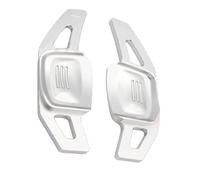 Paletta Cambio Auto Compatibile Con Per CC Per Phaeton Per Lamando Volante Per Auto Paddle Shifter Shift Paddle Extension Adatta(White)