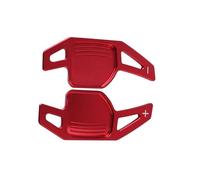 Paletta Cambio Auto Compatibile Con S3 Per A5 Per S4 Per B7 2004-2009 Volante Per Auto Paddle Shifter Shift Paddle Extension Per Fit Set Di Accessori(Red)