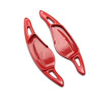 Paletta Cambio Volante Compatibile con BMW per 2 3 4 5 6 7 8 Serie G20 G22 G30 G32 G11 G14 X3 X4 X5 X6 X7 G01 G05 Volante per Auto Paddle Shifter Gear Shift Paddles(Red Carbon Fiber)