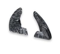 Paletta Cambio Volante Compatibile Con Dodge Per Charger Per Challenger 2015 2016 2017 2018 2019 2020 2021 Auto Volante Del Cambio Paddle Shifter Estensione(Atin Black)