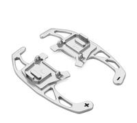 Paletta Cambio Volante Compatibile con per Golf per GTI R per GTD per MK7 2013 2014 2015 2016 2017 2018 2019 2X Auto Volante del Cambio Paddle Shifter Sostituire(Silver)