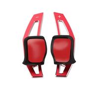 Paletta Cambio Volante per VW per Golf 6 per MK5 per MK6 per Jetta per GTI R20 R36 per CC per Scirocco Auto Volante Shift Paddle Extension Palette per Volante(Red)