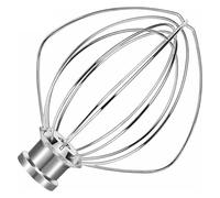 Paletta con gancio for impastare, compatibile con Kitchenaid, parti di fissaggio for accessori for mixer da 7 litri Accessori supporto for frusta a filo conveniente(Egg whisk net)