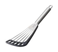 Paletta Cucina Acciaio Inox e Silicone per Pentole Antiaderenti - MOHA