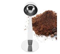 Paletta da caffè - cucchiaio dosatore | pala da caffè per caffè macinato | caffè in acciaio inox | cucchiaino da caffè 2 in 1 con polvere | End Long Hand Scoop per succo di caffè in polvere