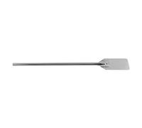 Paletta da cucina ultra lunga in acciaio inox con manico lungo, paletta da cucina per cuocere, mescolare e mescolare (92 cm)