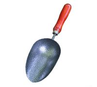 Paletta da giardinaggio portatile realizzata in acciaio inossidabile resistente alla ruggine e manico in legno di frassino per il trasferimento di terreno e compost (1)