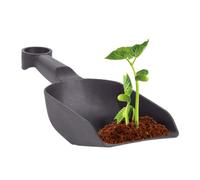Paletta da giardino - ampio design multifunzionale, spessa pala con manico semplice - Paletta leggera in plastica per impianto, pianta in vaso, adatta per orti e giardino di casa