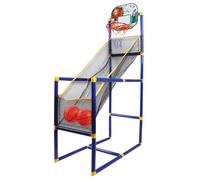 Paletta da gioco portatile per bambini - puzzle da tavolo per sport da basket per esterni e interni, macchina da tiro verticale, set sportivo per giocare in interni ed esterni, cestino da basket
