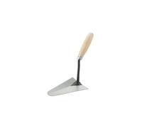 Paletta da muratore 170 x 120 mm, acciaio inossidabile, manico ergonomico, ideale per intonacare e levigare superfici in costruzione.