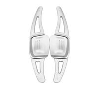 Paletta Del Cambio Al Volante Compatibile Con Per Tiguan MK2 Per Alltrack Per Golf 7 Auto Gear Shift Shifter Extension Volante Shift Paddles Shifter Extension Accessori(Silver)