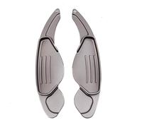 Paletta del Cambio al Volante Compatibile Con Range Per Rover Per Evoque 2012 2013 2014 2015 2016 2017 2 Pezzi Auto Cambio Al Volante Paddle Estensione(GRAY)