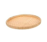 Paletta dell'azienda agricola cesti cesta cesto per servire cibo da cucina vassoio da portata in vimini Contenitore di cibo vassoio per il pane in bambù Alipis
