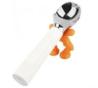 Paletta elettrica riscaldata per gelato, portatile, ricaricabile, con display a LED, con attivazione automatica, temperatura di 70 °C, facile da pulire (bianco)