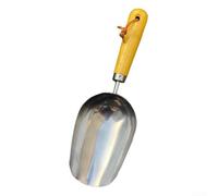 Paletta ergonomica in acciaio inox con comodo manico in legno di frassino per gli appassionati di giardino (2)